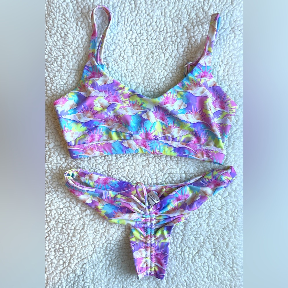 Alana Blanchard x Moana Bikini Seashell Set XS